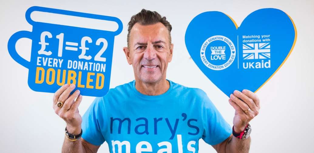 We support Mary's Meals Double The Love Campaign!