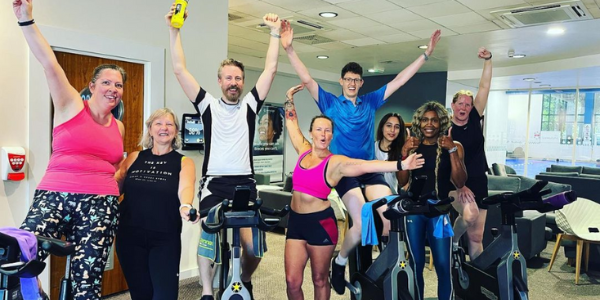 Sutton Coldfield Club complete cycle for charity
