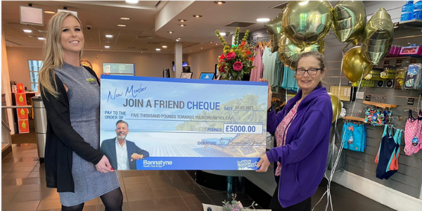 Holiday of a lifetime win for Hastings Health Club member