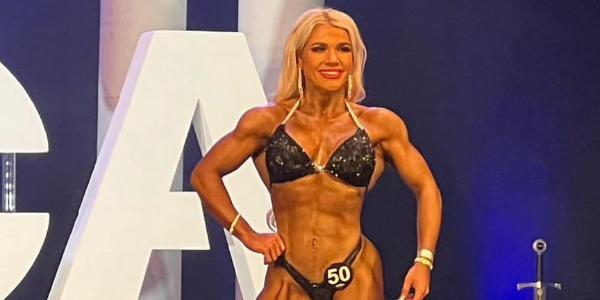 Bannatyne staff member competes in figure competition