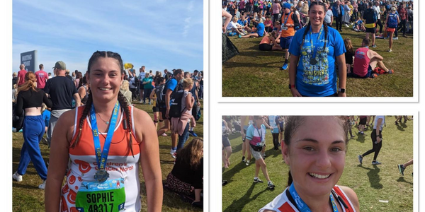 Darlington member Sophie's Great North Run Success